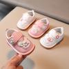Squeaky Shoes for Spring/Autumn, Baby Girl Soft-Soled Infant Walking Shoes 0-1-2 Years Old, Toddler Princess Shoes.