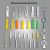 Small Airplane Accessory Kit: Expansion Tubes, Screws, Plastic Parts & Lighting Components
