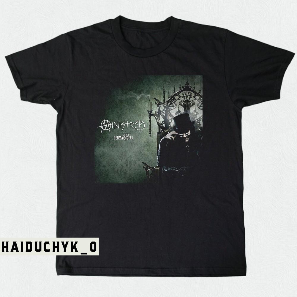 Ministry - PermaWar Unisex Black T-shirt Size S-5XL Unisex T-Shirt