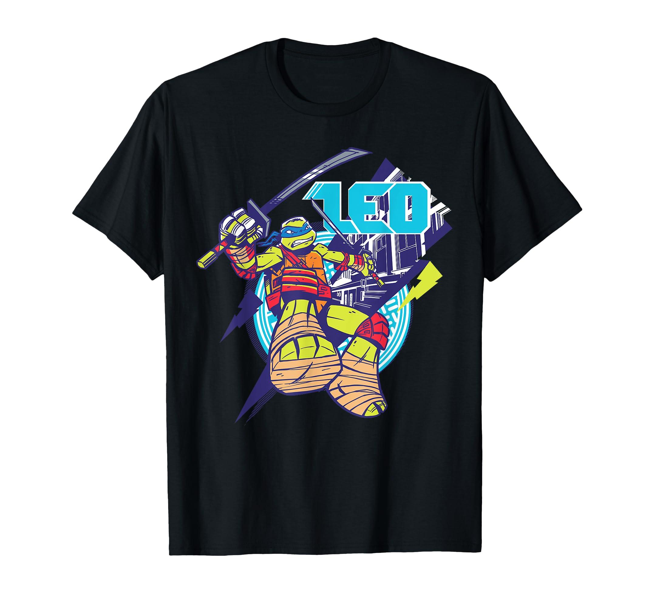 

Подростки Мутанты Ниндзя Черепашки Леонардо Лео Футболка