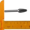 SF-5 Carbide Burr 1/2'' Cutter Die Grinder Metal Carving Rotary File  Engraving