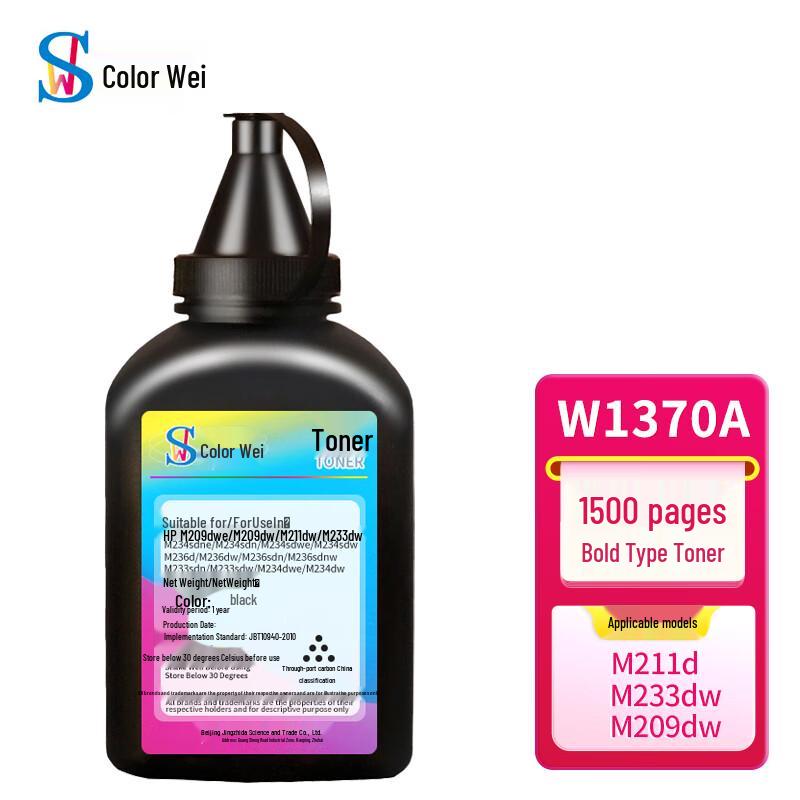 Compatible Toner for HP W1370A Series Printers