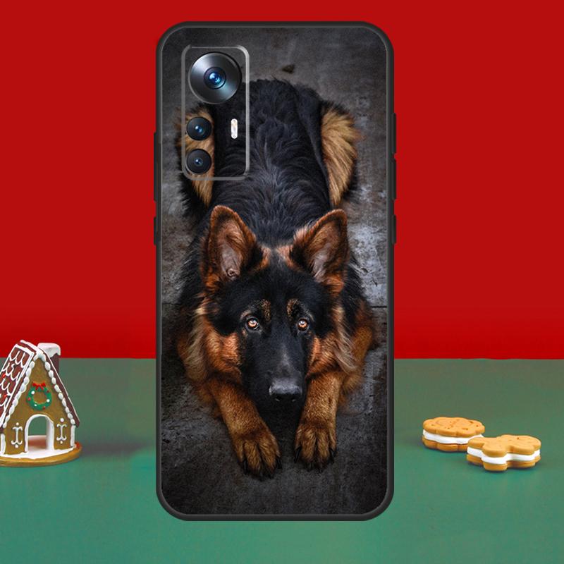 German Shepherd Dog Case For Xiaomi 13T Pro 14 Ultra 12 13 Lite 11T 12T POCO F5 M6 X3 X4 X5 X6 Pro F3 M5s Cover