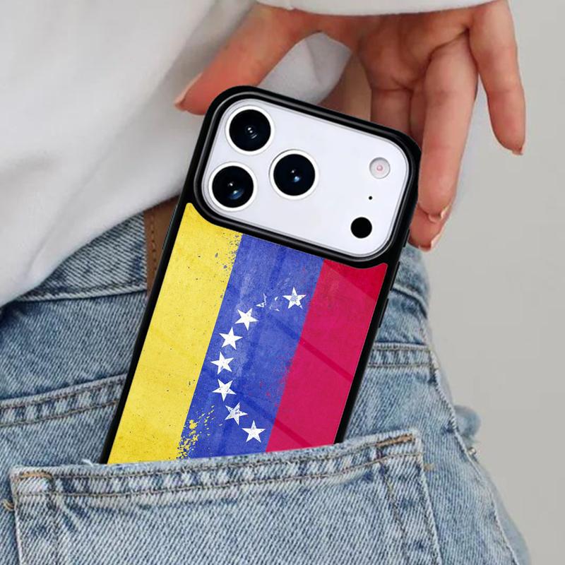 

Venezuela Flag Coat Of Arms soft Phone Case for iPhone 17ProMax 12 13 14 15 16e 17 Pro Max Plus Air Cover iPhone 16 Pro