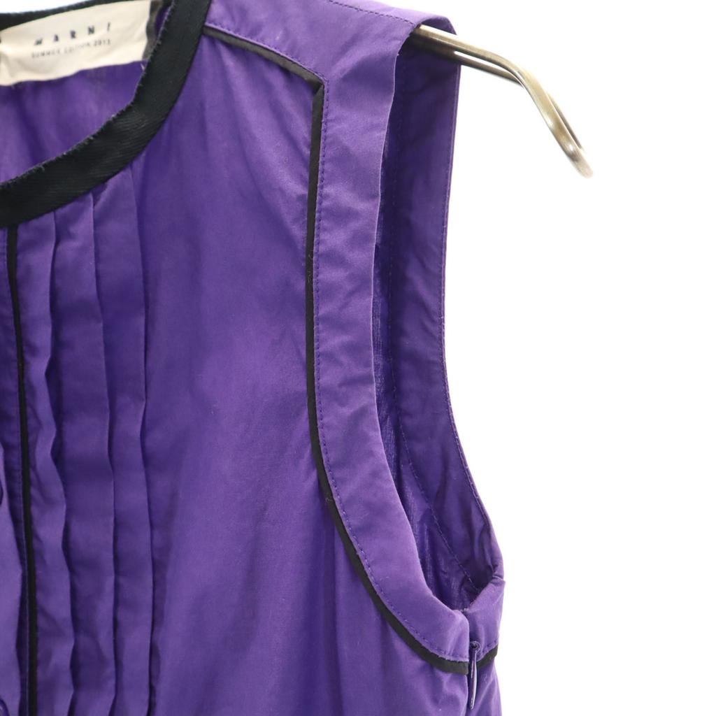 Marni Made In Portugal No Sleeve One Piece 36 Purple Women Used