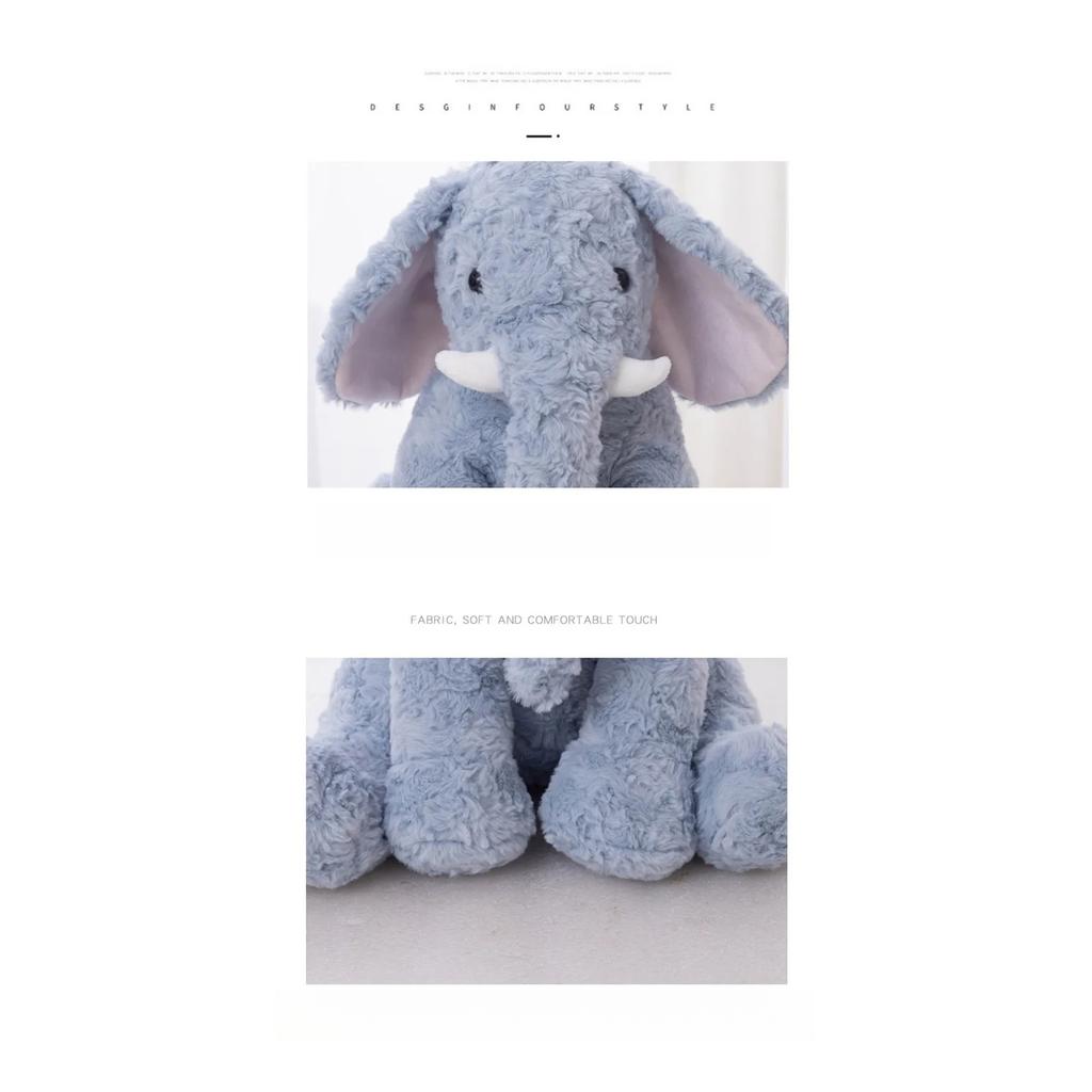 35CM High Quality Soft Elephant Plush Toys Stuffed Animals Infant Toys Home Decro Birthday Gift
