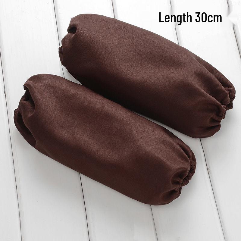 Waterproof Oil-proof PU Leather Arm Guards for Kitchen & Catering