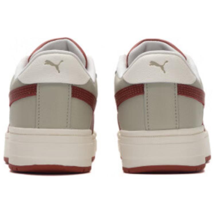 Puma Ca Pro Classic Comfortable Convenient Low-Top Sneakers Unisex Sneakers White Gray Red 380190-64