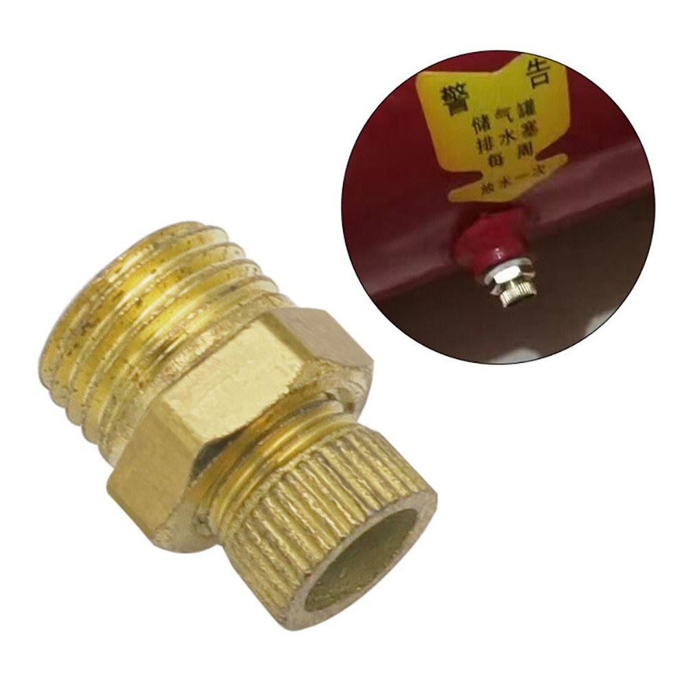 1Pcs Replacement Screw Valve Screw Silent Air Compressor Accessory New Drain Screw  Air Pump Tools