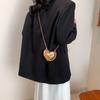 Chic Street Style Mini Heart Bag For Women Trendy Shoulder Crossbody Handbag