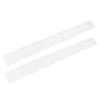2Pcs Silicone Cooktop Gap Cover Kitchen OilProofing Sealing Strip for Home Kitchen(White 21in )