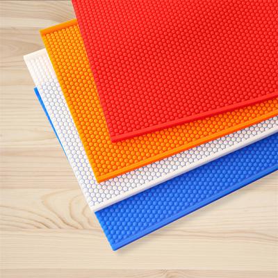 Beeswax Press Sheet Mold Silicone Honeycomb Base Foundation Mould Beehive Shovel Beekeeping Beeware Beeswax Making Tools