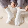 Coral Fleece Thick Sock Winter Unisex Plush Anti Slip Thicken Thermal Warm Socks Women Men Floor Home Sleep Fluffy Soft Hosiery