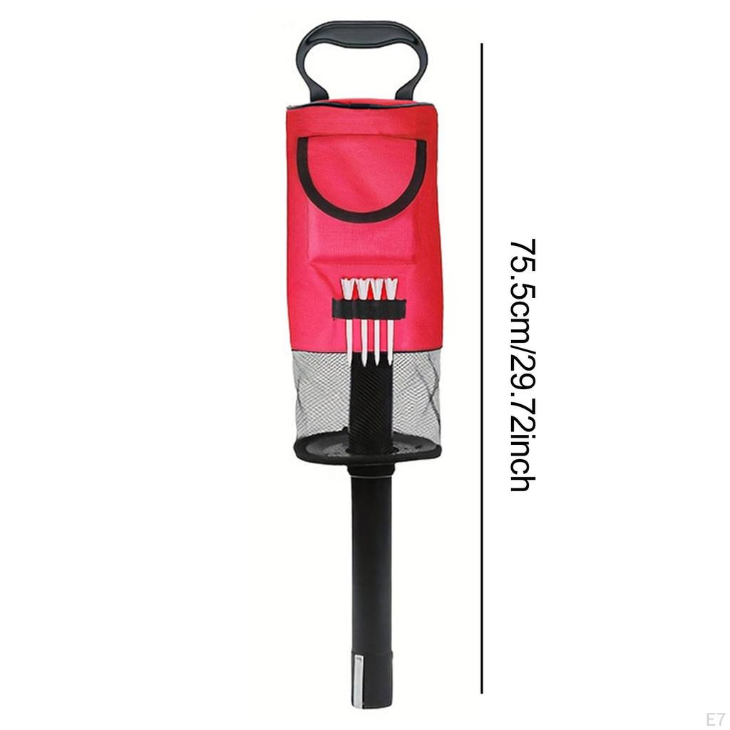 Golf Ball Retriever Accessories Pocket Tee Holder Portable Grabber Golfers Gifts