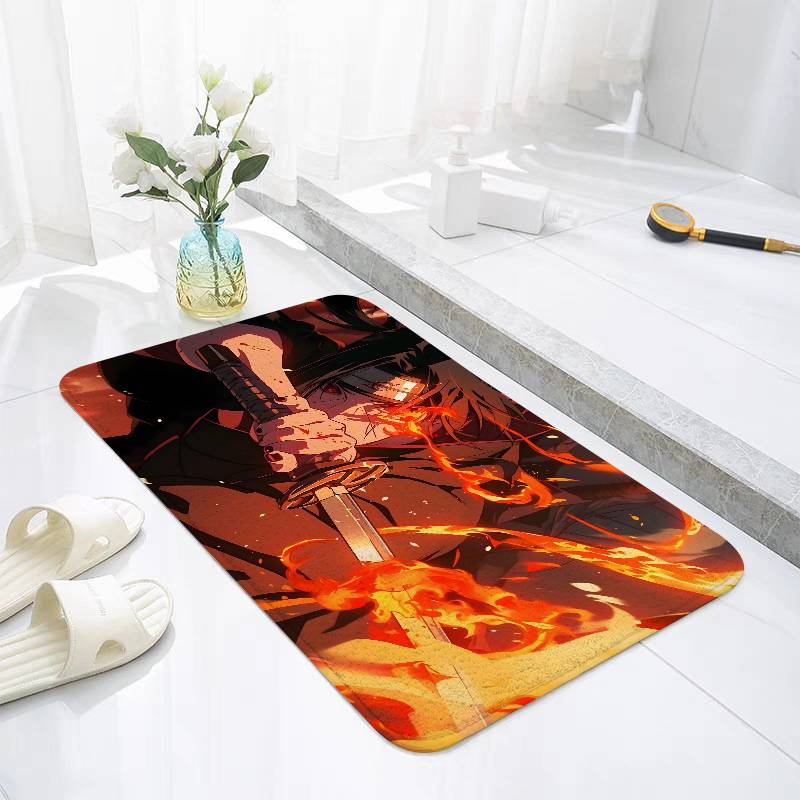N-narutoS-Itachi-U-uchiha Fußmatte für Wohnzimmer Kissen Modern Weich Flauschig Heimteppich für Kinderzimmer Spielteppich