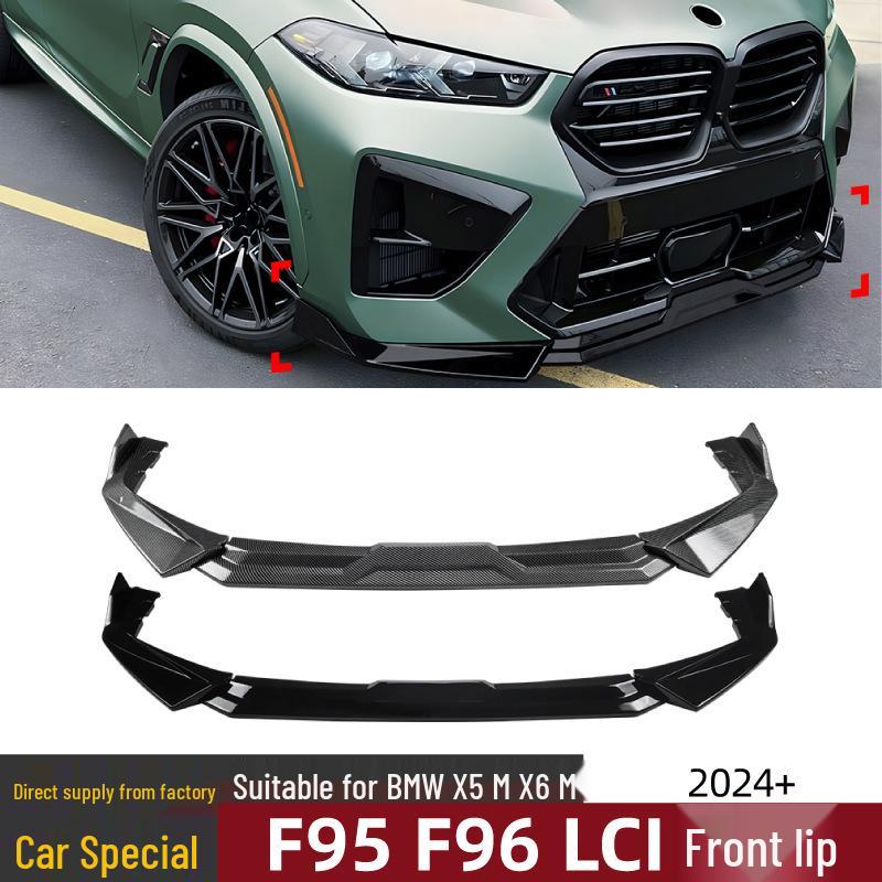 2024+ BMW X5M F95/X6M F96 LCI Front Lip Spoiler Kit