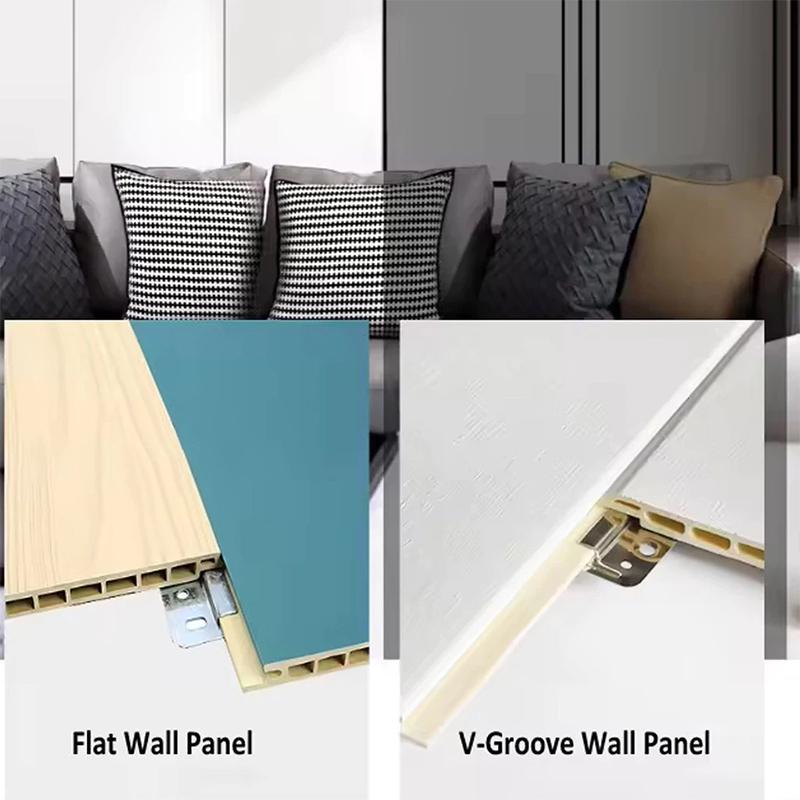 100 Piezas Clips para Paneles de Pared WPC Clip Metálico Para Revestimiento Ranurado de Pared y Techo WPC Clip Solamente Interior y Exterior Varios Tamaños