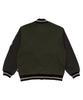 Ben Davis Sweat Stadium Jacket Khaki
