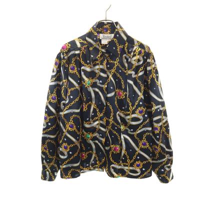 NOTATIONS 90s Made In Korea Old Overall Handle Long Sleeve Shirt 14 Black Women Used