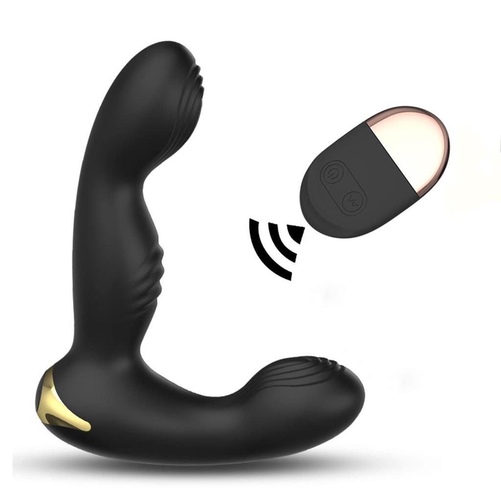 Anal Vibrator Anaru Vibe Prostate for Men Beginner Anal Plug Remote Wireless Remote Control Vibrator for Men 10 Dynamic Frequency Conversion Double