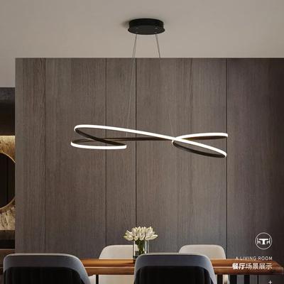 Nowoczesne lampy wiszące LED do jadalni, kuchni, baru, sklepu, czarne lub białe, lampa wisząca LED ZM112402