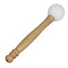 Rubber Mallet Stick Beater for Crystal Singing Bowl Wooden Handle Professional Sound Bowl Striker with Rubber Ring