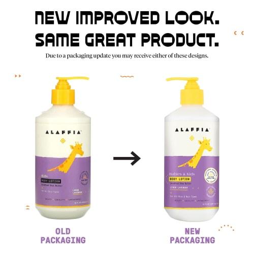 Alaffia - Everyday Shea Baby Body Lotion & Up Lemon Lavender - 16 Lbs