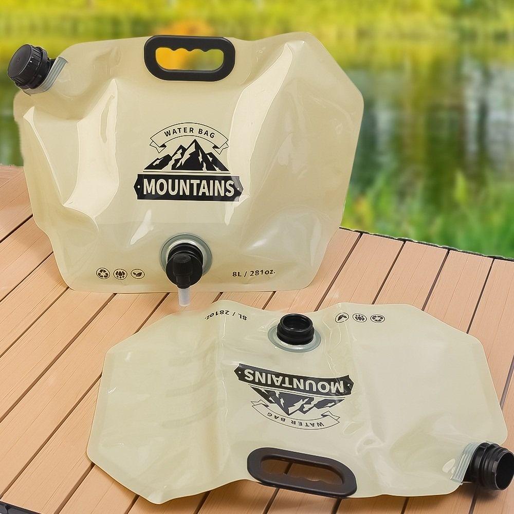 8L Portable Water Storage Bag for Travel Fishing Outdoor Activities