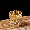 Handicraft Candle Holder Mini Candle Cup Feng Shui Accessories Candle Base  Temple
