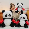 Boxing Panda Doll Child Soothing Birthday Gift Plush Toy Grabber Doll