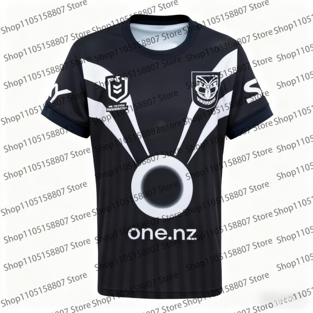2026 Summer Men's Bestseller New Zealand Warriors Rugby Training Uniform T-shirt for Both Men and Women Quick-drying Top