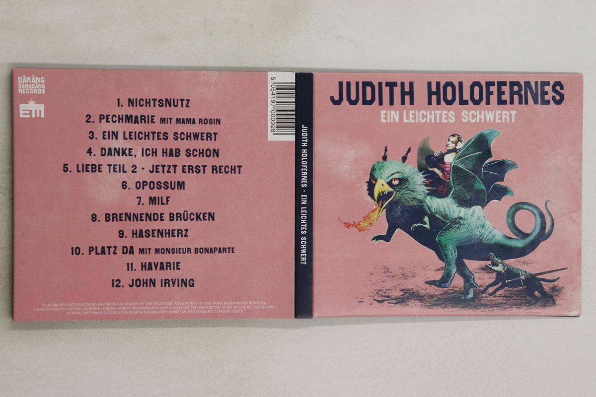 

CD JUDITH HOLOFERNES - Ein Leichtes Schwert LC30656 DARANGDANGDANG 2014 Europe Rock Used