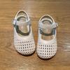 2026 Summer Girls' Princess Closed-Toe Woven Sandals for Babies