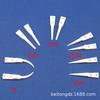 Replaceable Tip Tweezers ESD-259, 249, 242, 7A, 00, 259A, 250, 2A - White Clean Tips