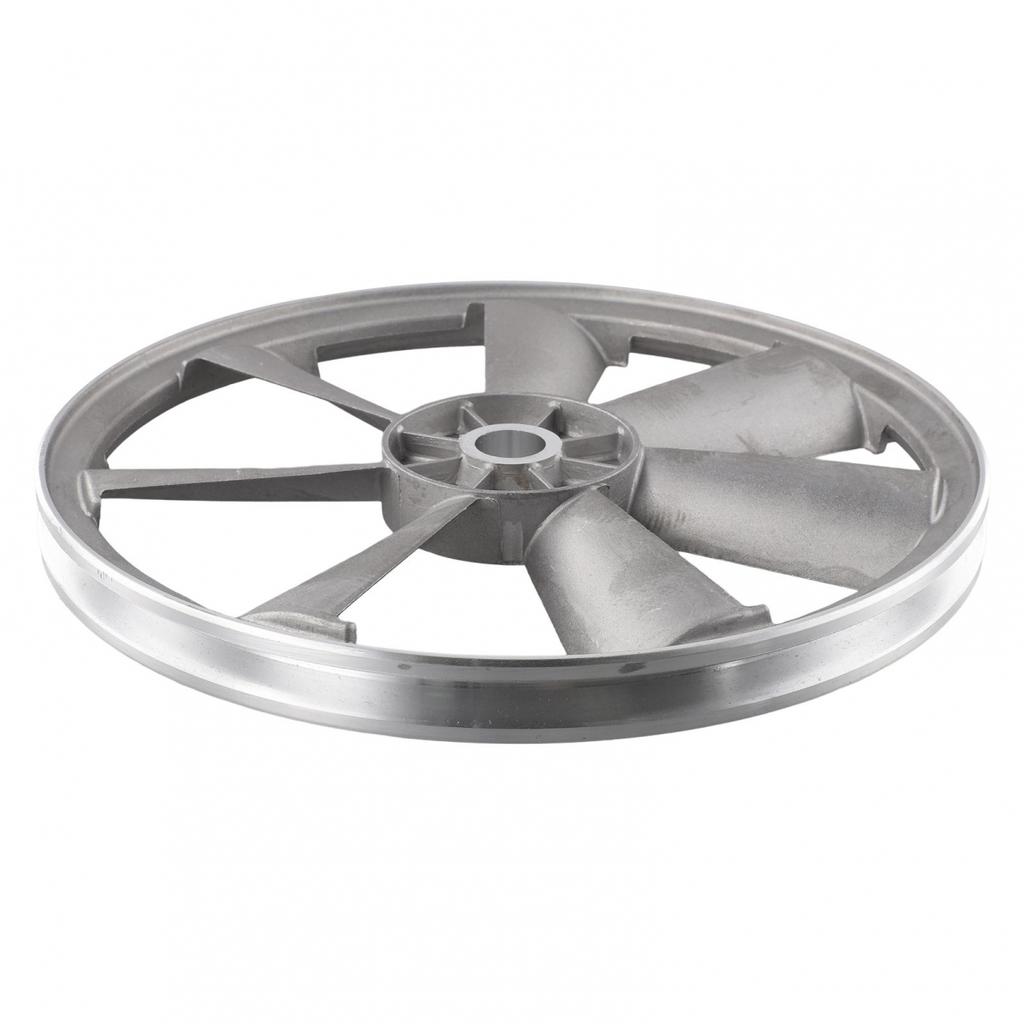 Cap de mașină eficient cu curea pentru compresor de aer, Volant cu design cu roată triunghiulară