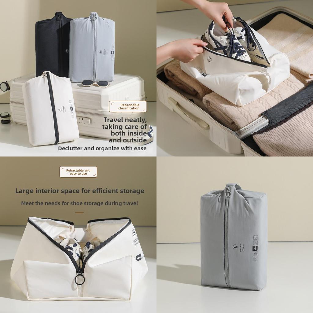 Shoe Storage Bag With Dustproof And Waterproof Design For Travel And Outdoor Use