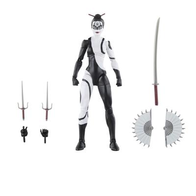 Hasbro Marvel Legends Series Lady Marvel Knights Comics Tamanho Ação Figura de Ação Marvel Legends F6622 Autêntico Mercenário, 6 polegadas (15 cm) Figura,