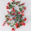 Simulated Rose Winter Jasmine Cherry Blossom Artificial Vine Decoration For