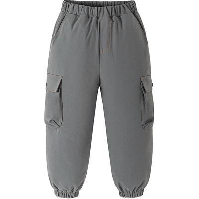 Minibala Boys' Water-Repellent Down Workwear Pants
