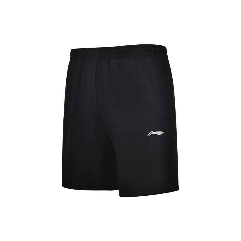Li-Ning Unisex Badminton Quick-Dry Sports Shorts Black AKSS437-1 XL