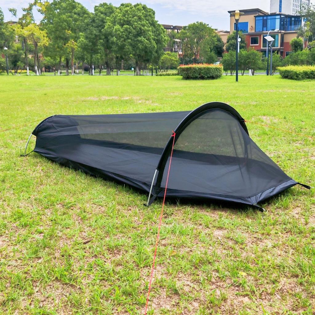 Foldable Net Tent 1 Person Folding Netting Bed Tent Portable Camping Tent Fine Mesh Net for Outdoor Picnic Travel