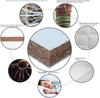 Saltea Eco-Friendly din Latex cu Fibră de Cocos pentru Bebeluși - Husa Detașabilă și Lavabilă pentru Nou-Născuți și Copii de Grădiniță