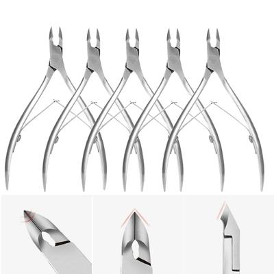 Professional Cuticle Cutter Nail Nippers Scissors Manicure Pusher Pedicure Tong Dead Skin Remover Nail Cuticle Regrowth Tool