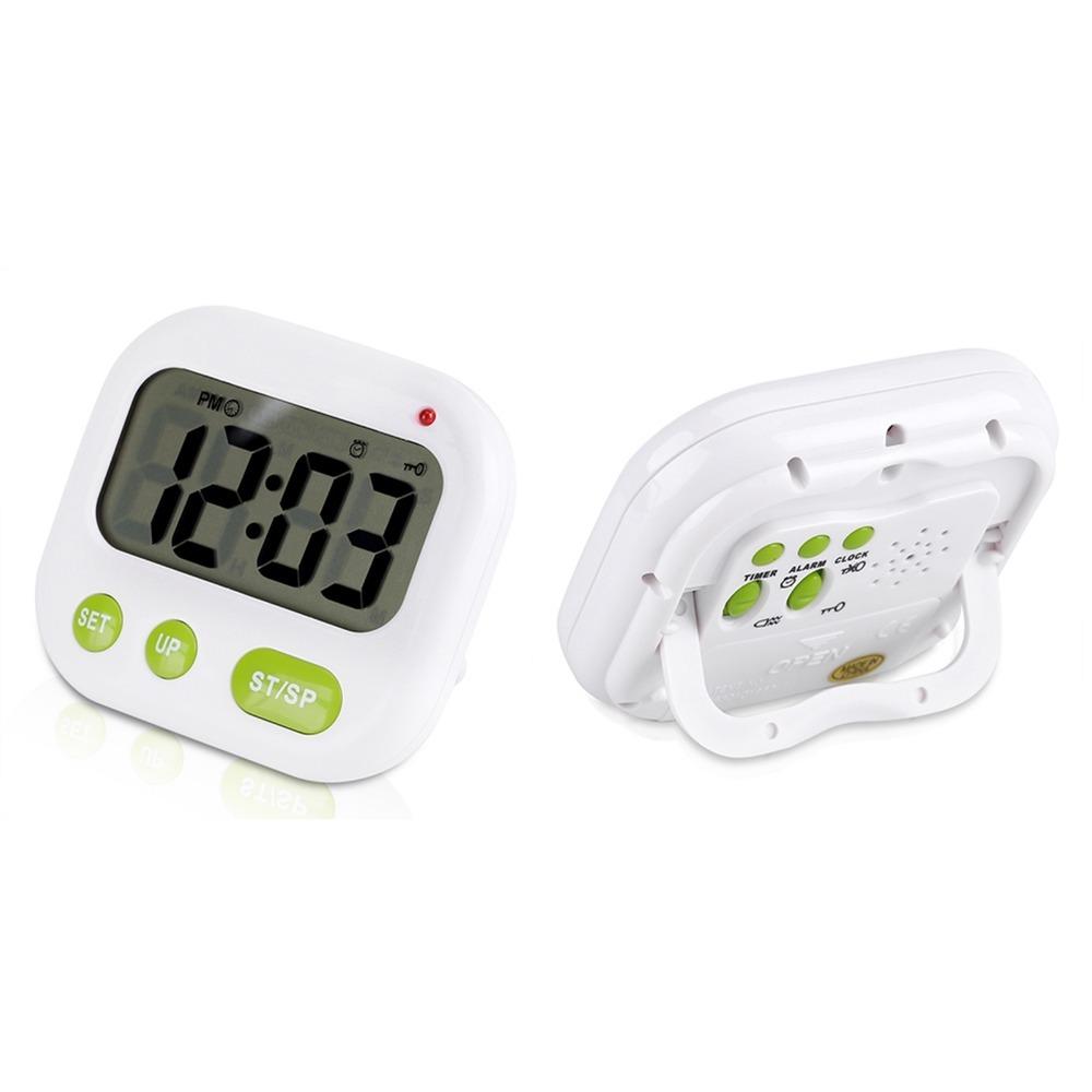 Digital Display Countdown Timer Glow-in-dark Digital Timer Vibration Alarm Clock  Home Gadget