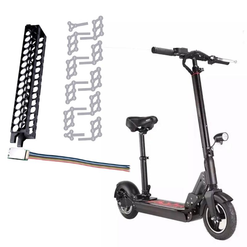 Electric Scooters 18650 Battery Rack 10 String 10S 36V Assembly Part With/without Welding Sheet for M365