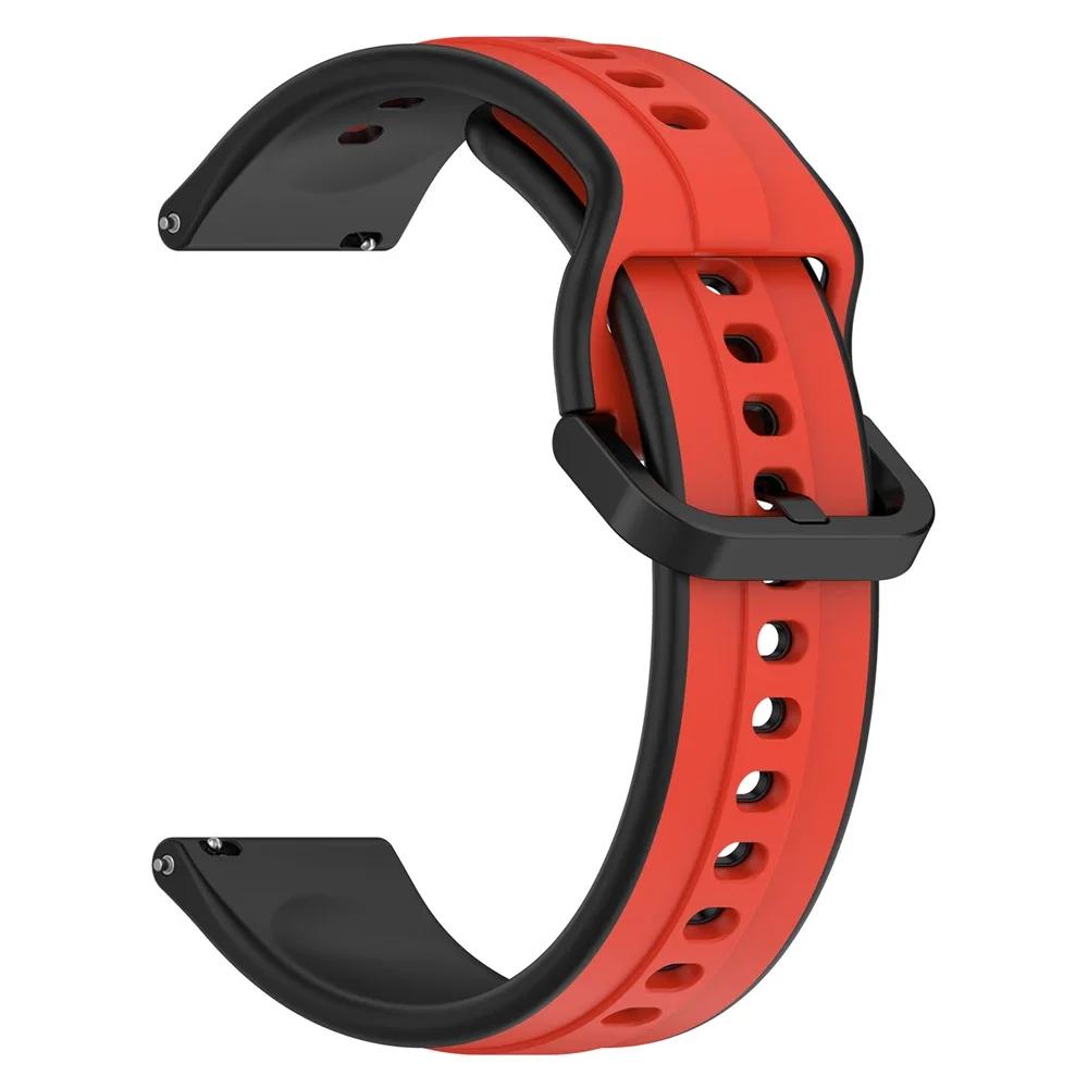 20/22mm Sports Silicone Strap For Samsung Galaxy Watch 6 5 Pro 40 44mm 45mm Bracelet Watch 6 4 Classic 47mm 43mm Band Accessorie