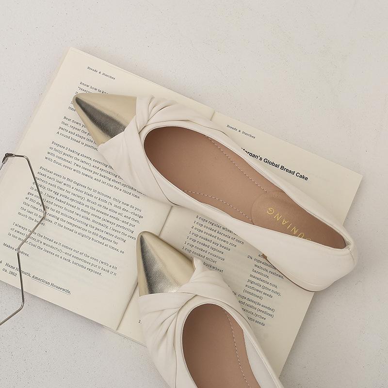 80152-3 Popular Pointed Single Shoes New Spring 2025 Thick Heel Versatile Women's Shoes Gentle Mary Jane Shoes