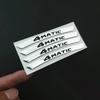 3D Aluminium 4MATIC Logo Wheel Rim Sticker Decals Emblem Badge For Mercedes Benz A B C E S GLA GLC GLE GLS CLS Accessories AR1