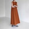 Summer Laid-back and Cold Style Women's Clothing Loose and Sleeveless Vest Dress with A Large Swing