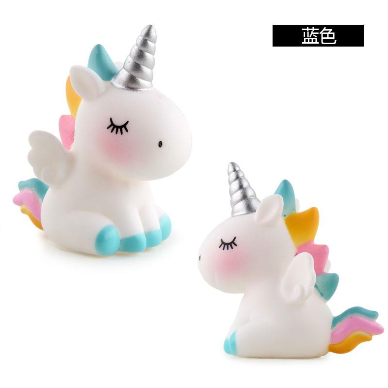 Cake Decoration, Unicorn Light Base, Animal Ornament, Rainbow Rocking Horse, Trojan Horse, Car Doll Doll.